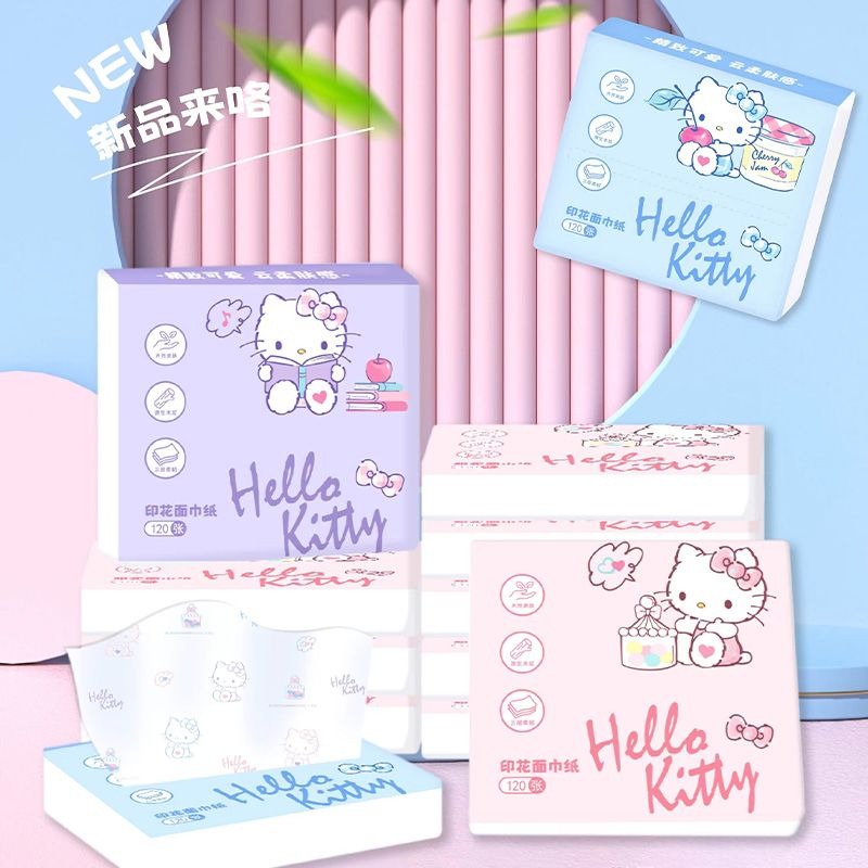 Travel Accessories Wholesale - Novo Kit de Lenços Hello Kitty