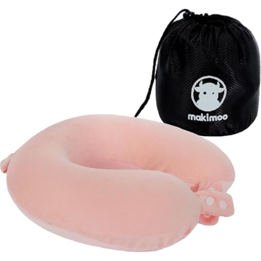 Neck Pillow Memory Foam - Almofada de Pescoço para Viagem, Almofada