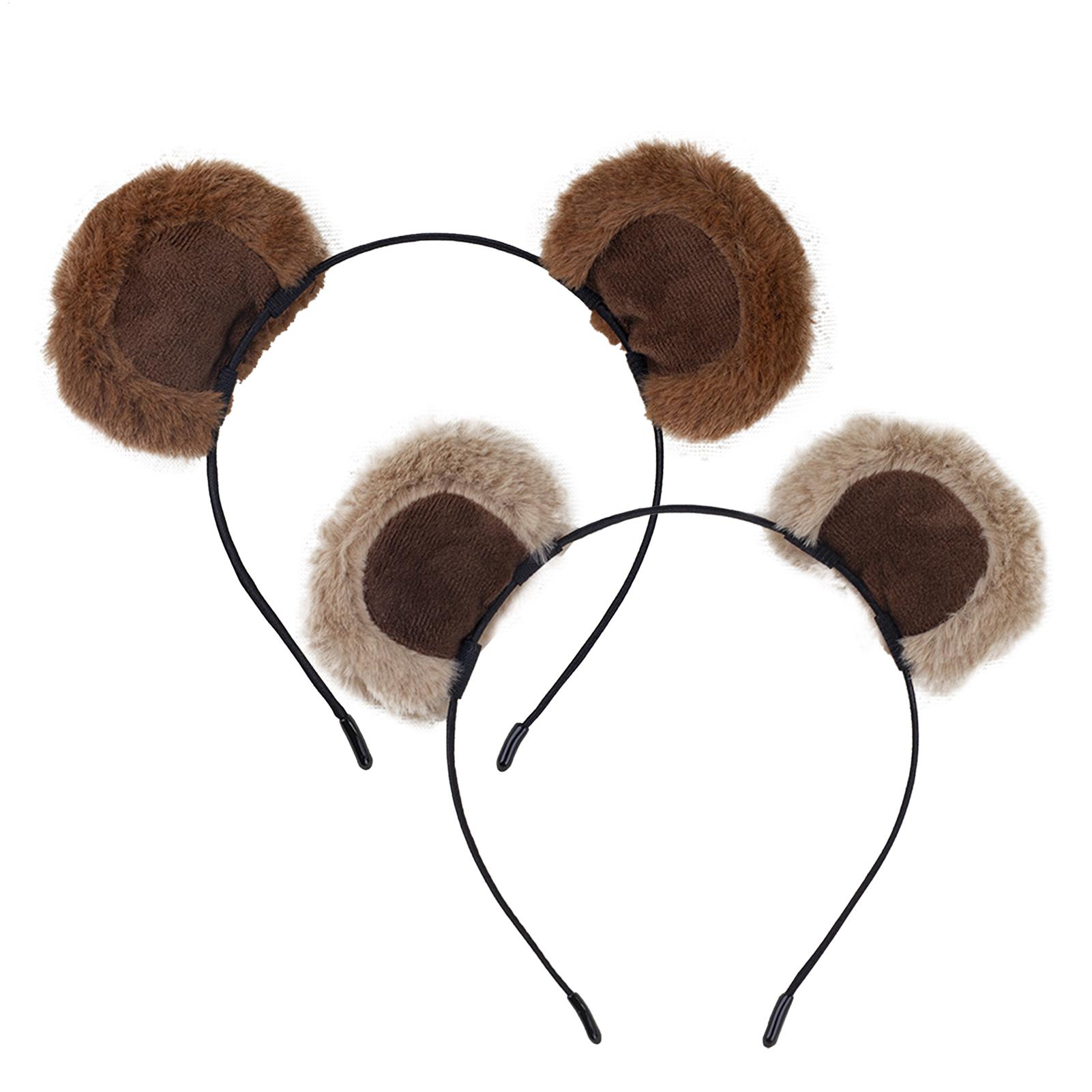 Travel Accessories For 4 Year Old - Faixas de Cabelo de Pelúcia com
