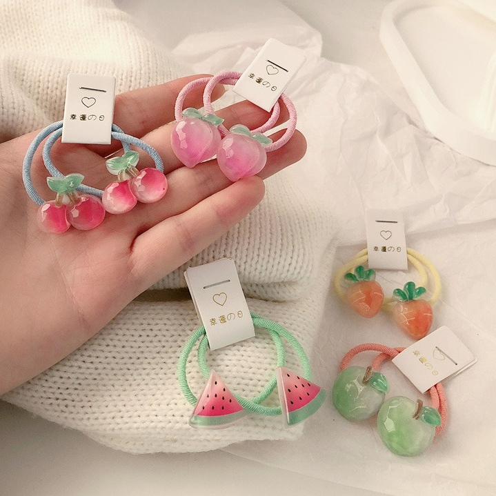 Travel Accessories For Toddlers - Laços de cabelo de cenoura infantil,