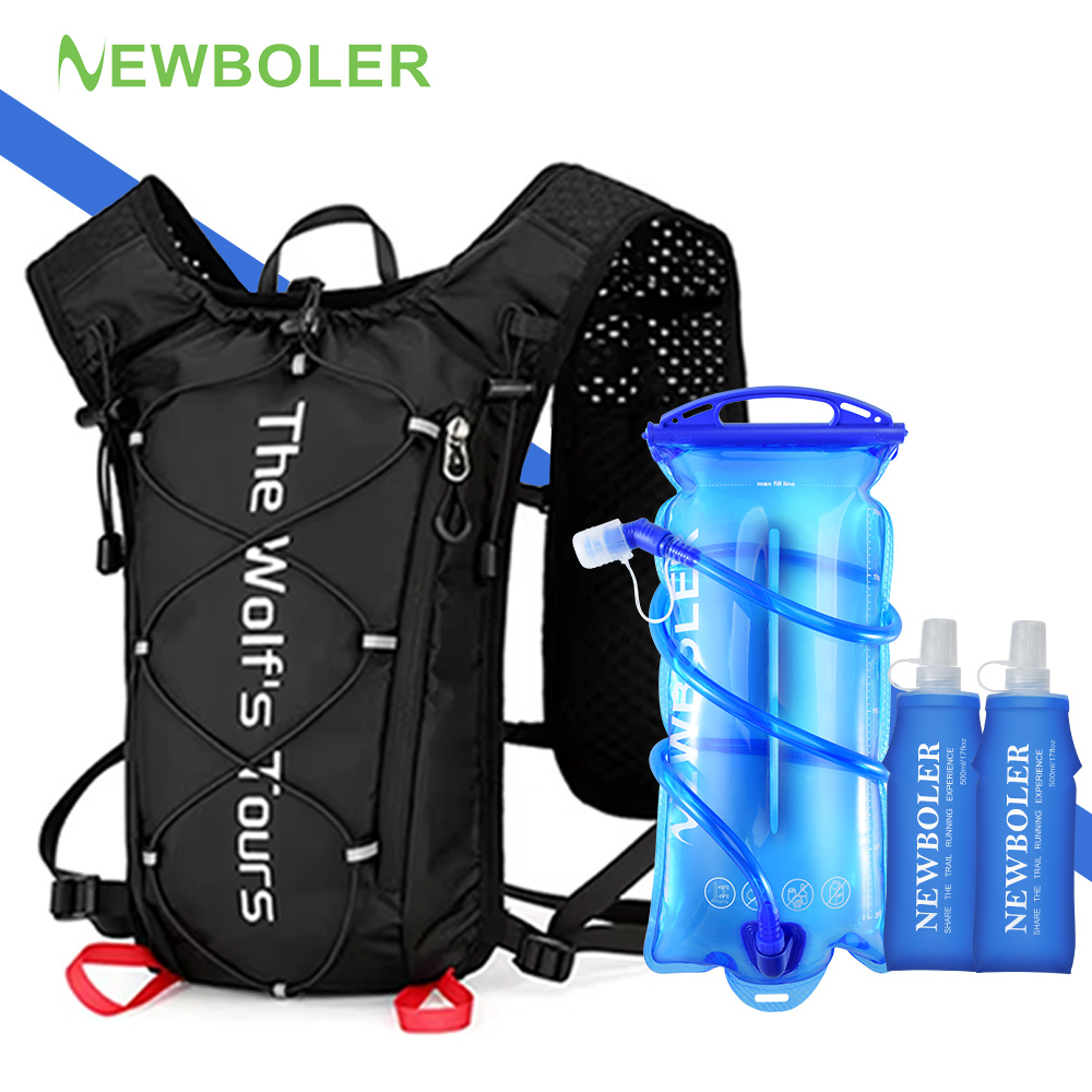 Hydration Pack Backpack - Mochila Ultralight para Corrida ao Ar