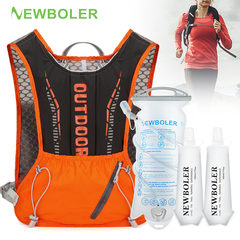Hydration Pack Backpack - Newboler esportes ao ar livre correndo