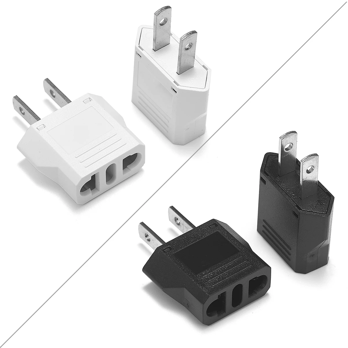 Travel Accessories Europe - Adaptador de tomada eua ue para