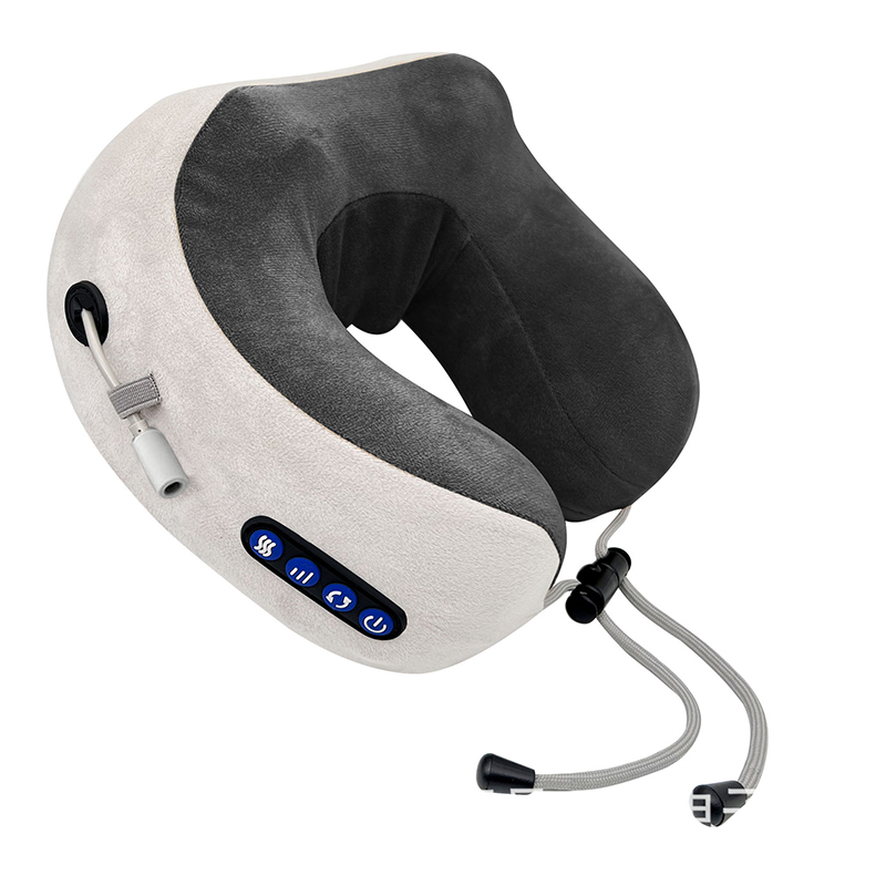 Neck Pillow Memory Foam - 2025 massageador elétrico de pescoço vibração