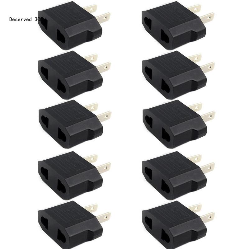 Travel Accessories Europe - 10 Pcs EUA UE para EUA