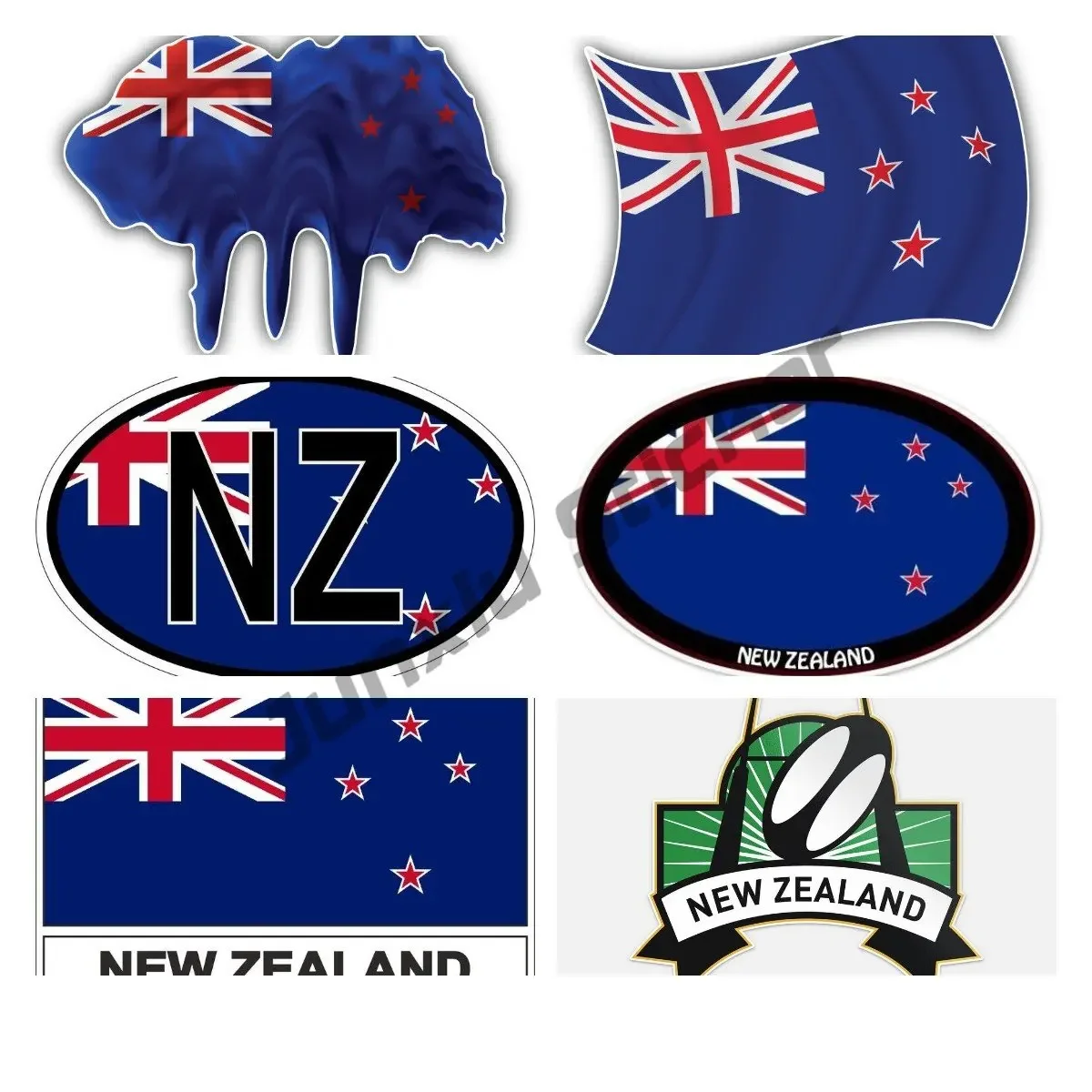 Travel Accessories New Zealand - Bandeira da Nova Zelândia Decalque de