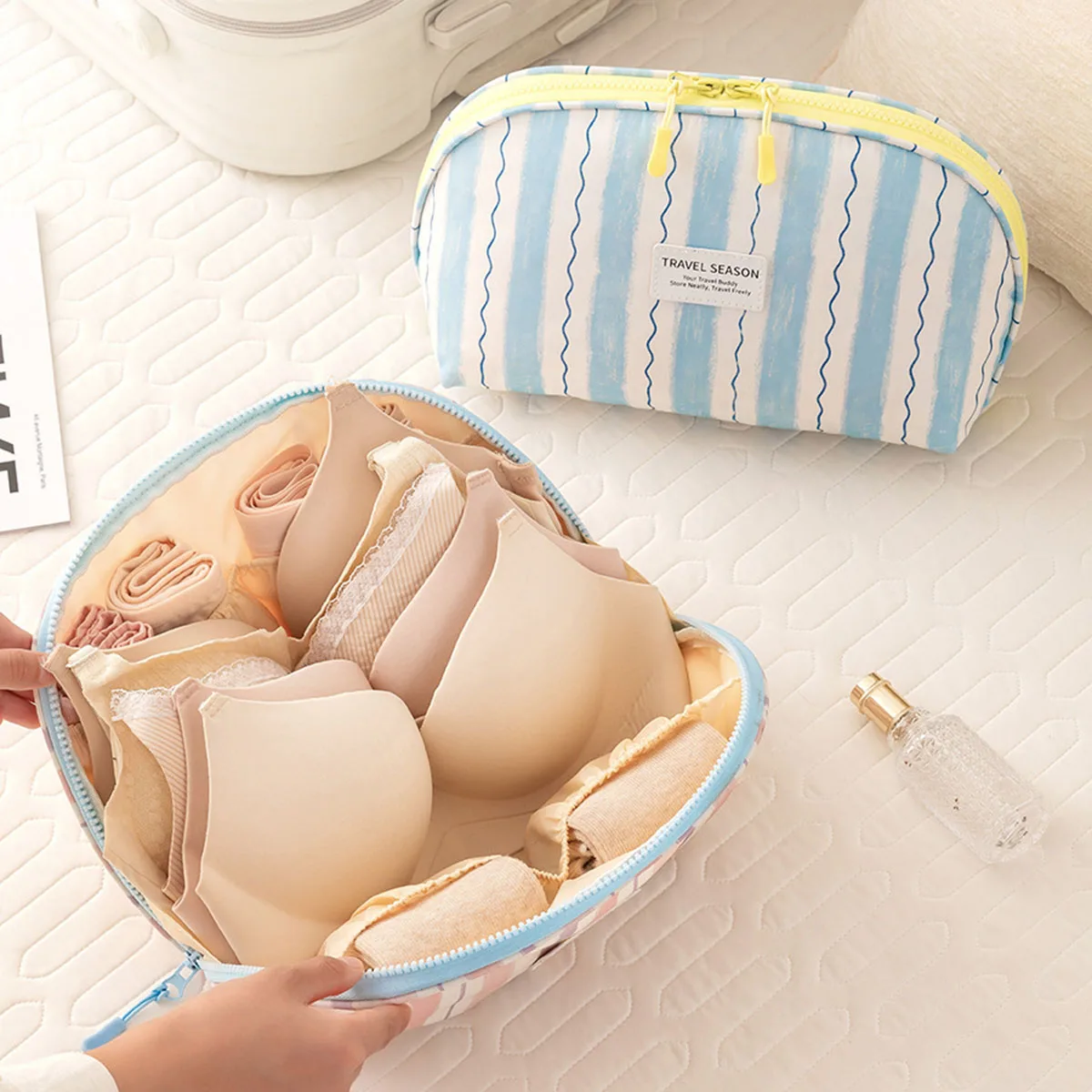Travel Access - Bolsa de armazenamento de roupas íntimas,