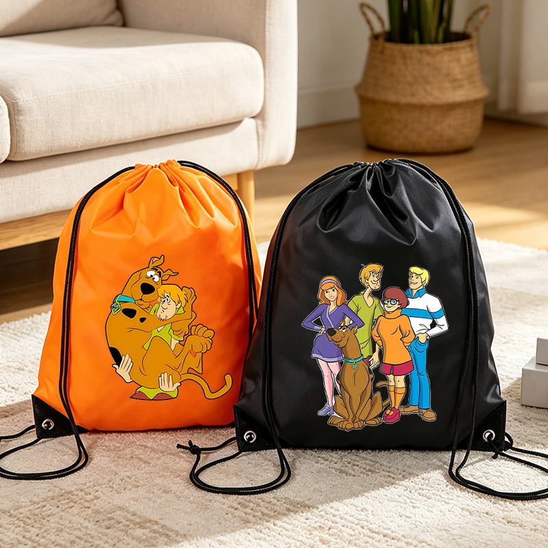 Travel Accessories Organizer - Bolsa de Armazenamento com Cordão Scooby