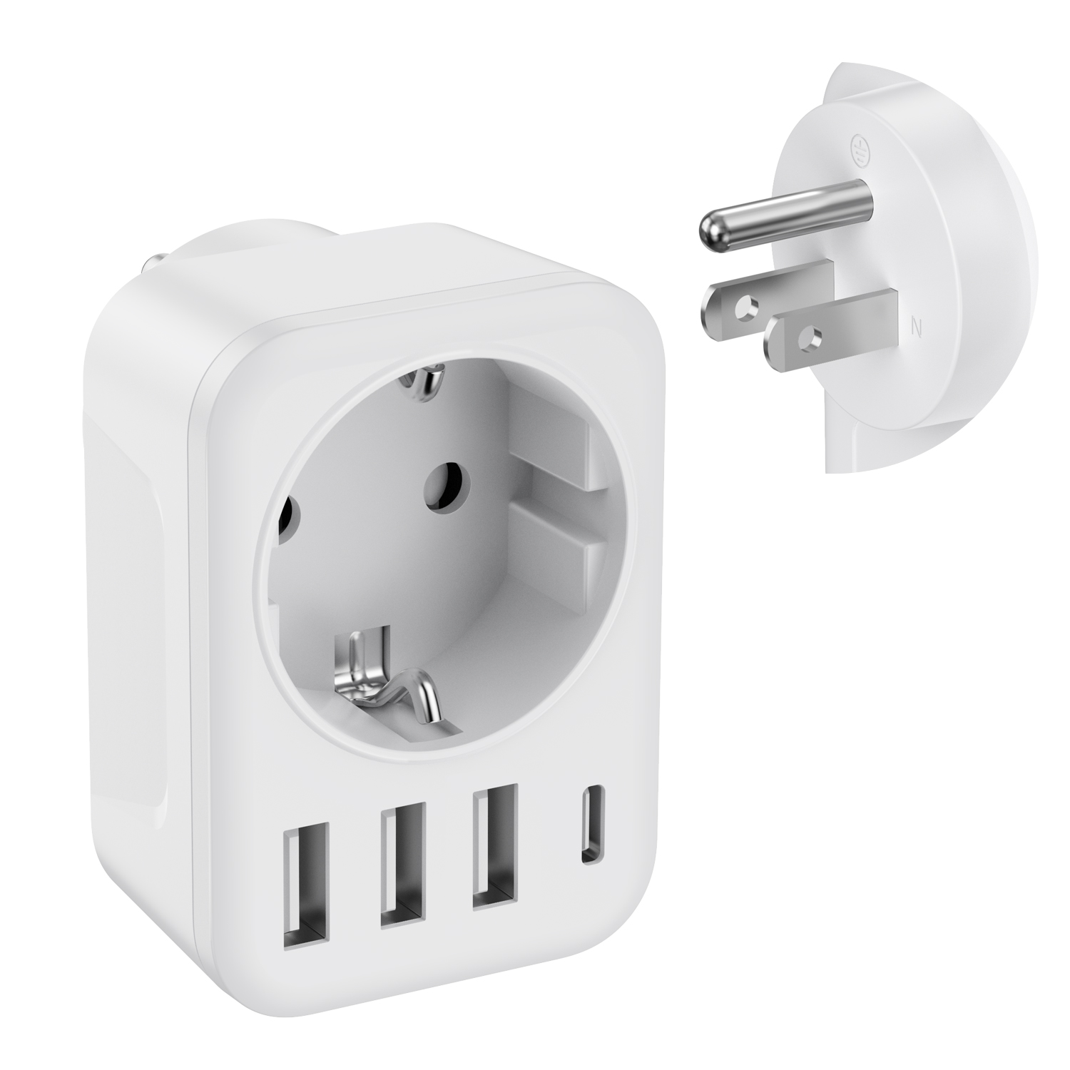 Travel Accessories Europe - Adaptador de viagem eua adaptador europa