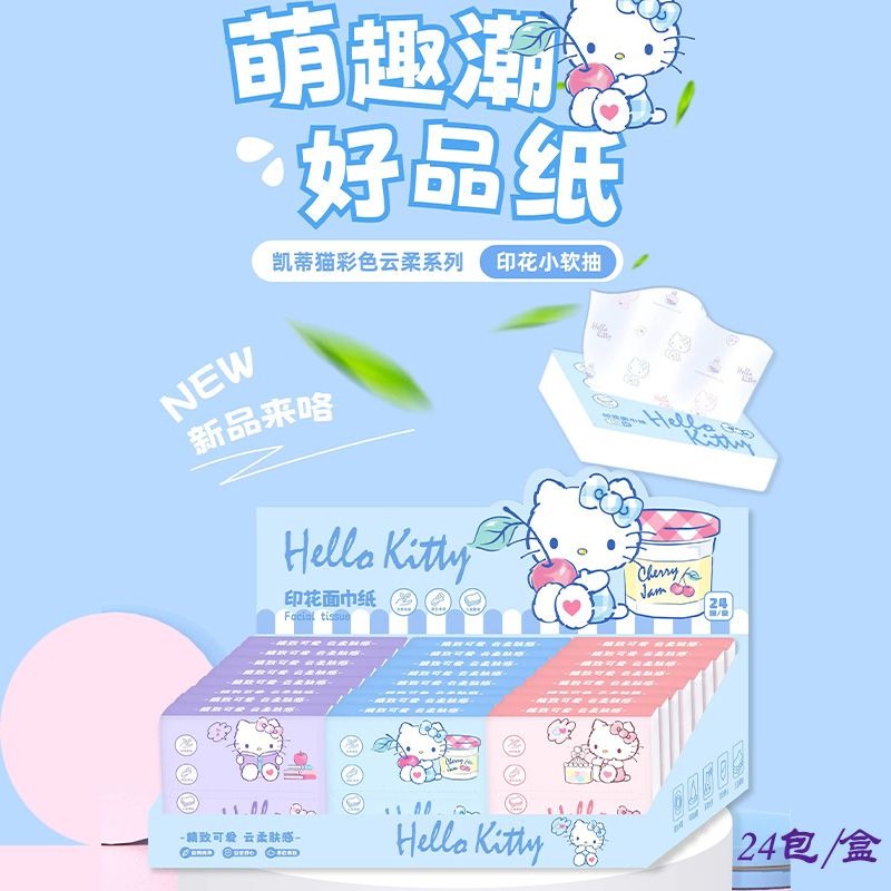 Novo Kit de Lenços Hello Kitty - Travel Accessories Wholesale avaliação e preço