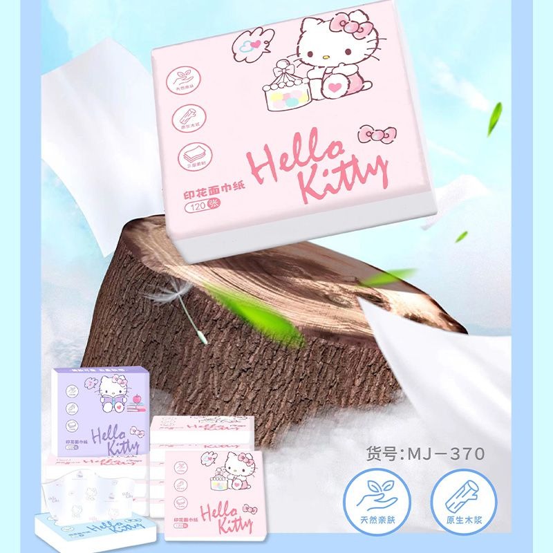 Novo Kit de Lenços Hello Kitty - Travel Accessories Wholesale avaliação e preço