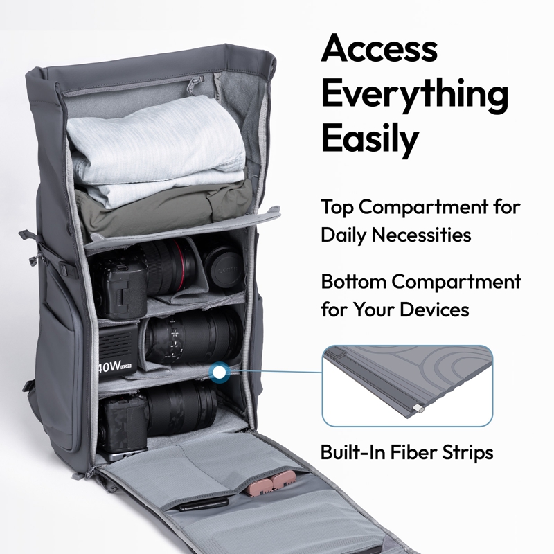 Ulanzi BP04 Mochila para câmer - Travel Access avaliação e preço