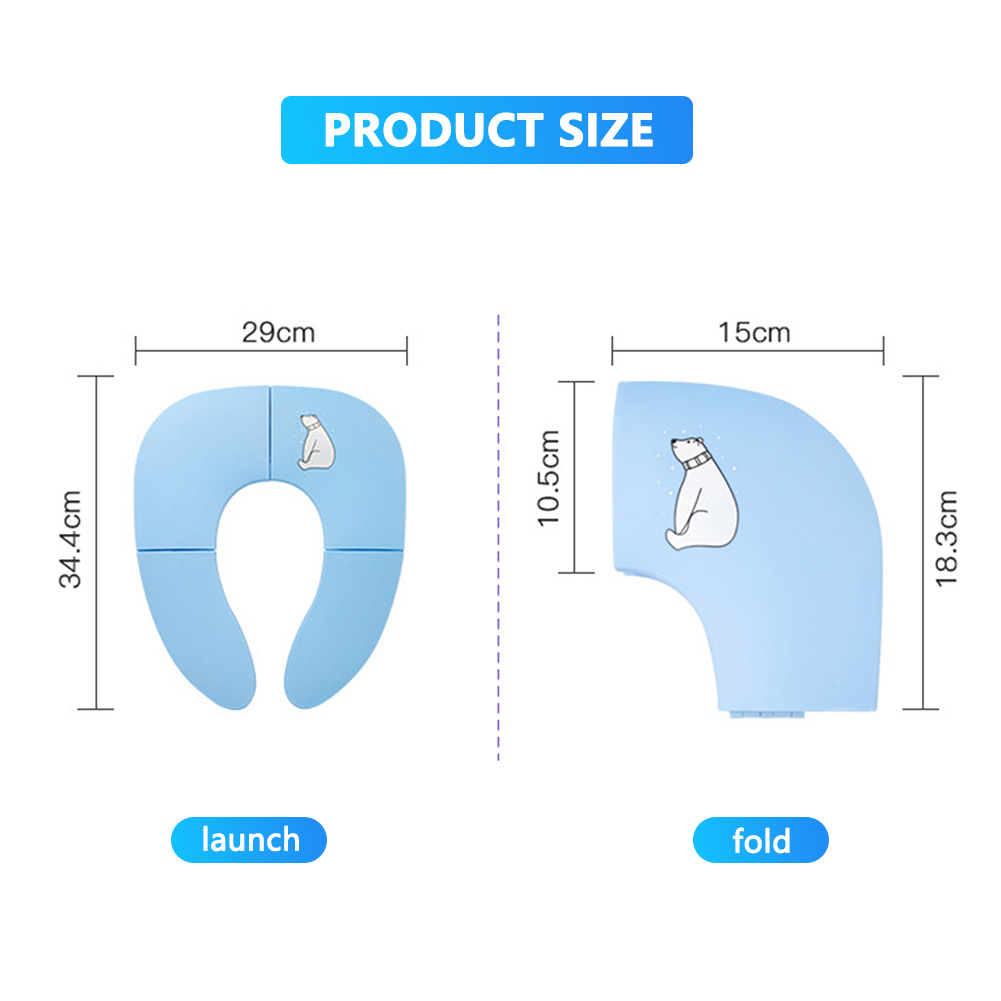 Non-Slip Toilet Assentos Capa  - Travel Accessories For Toddlers avaliação e preço