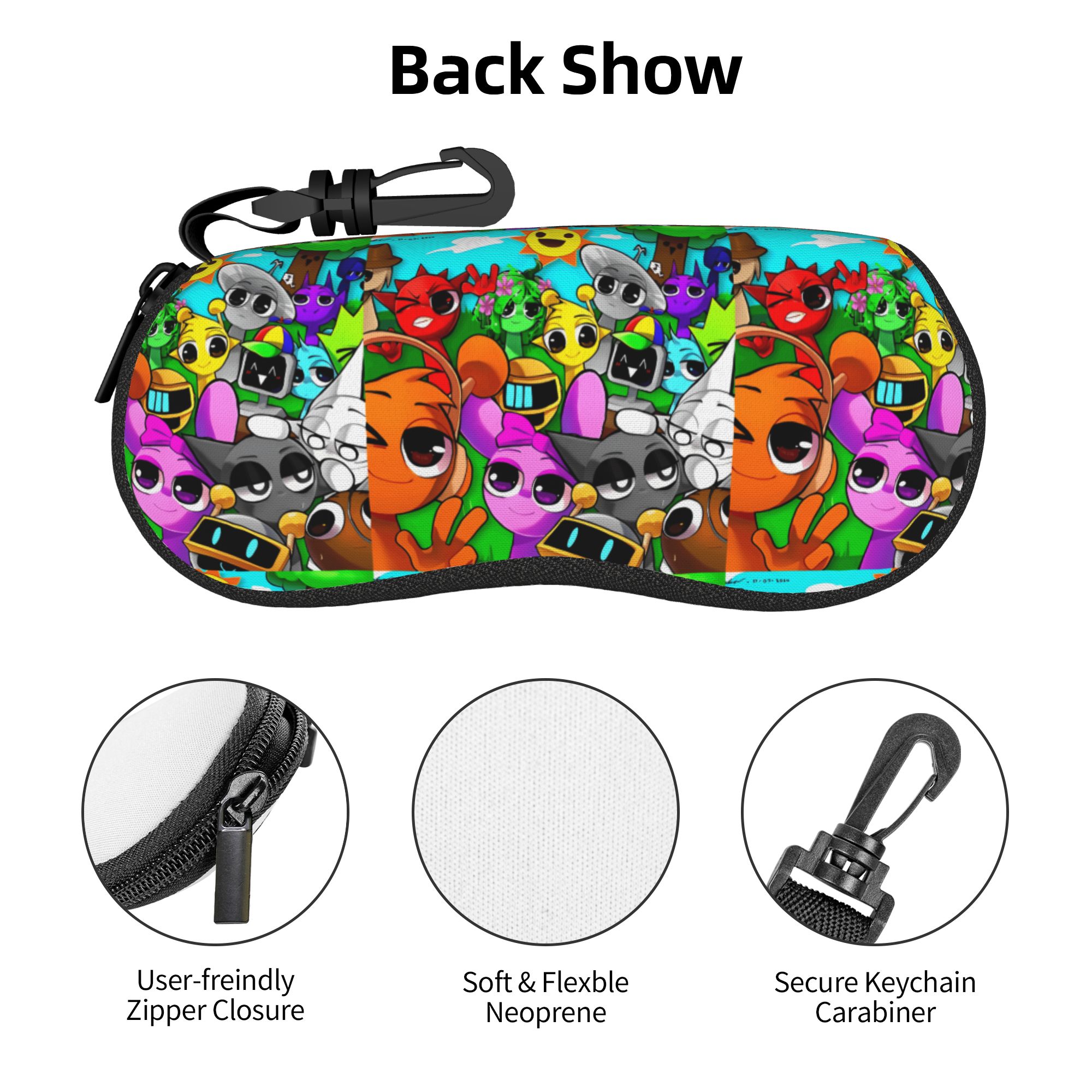 Capa para Óculos S-Sprunki Gam - Travel.Accessories News avaliação e preço