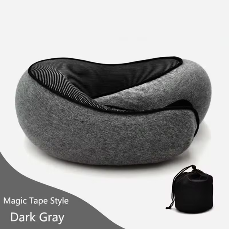 Travesseiro de pescoço de espu - Neck Pillow Memory Foam avaliação e preço
