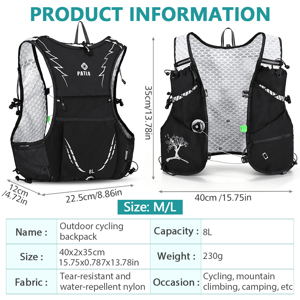 Nova Mochila de Corrida de Tri - Hydration Pack Backpack avaliação e preço