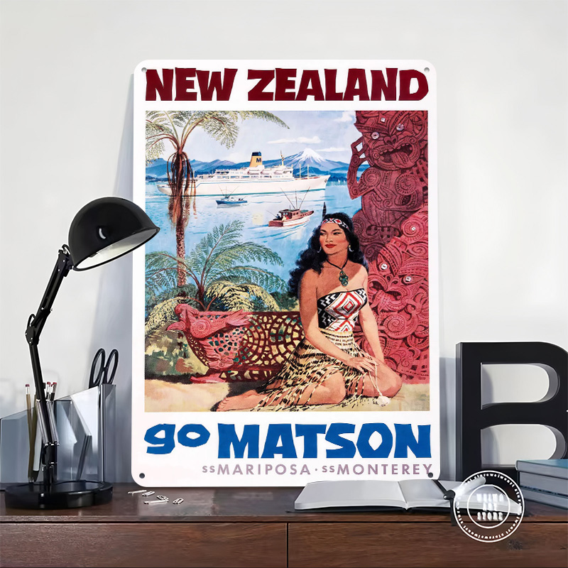 Pôster impresso em 3D com text - Travel Accessories New Zealand avaliação e preço