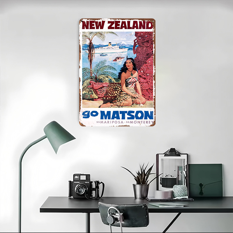 Pôster impresso em 3D com text - Travel Accessories New Zealand avaliação e preço