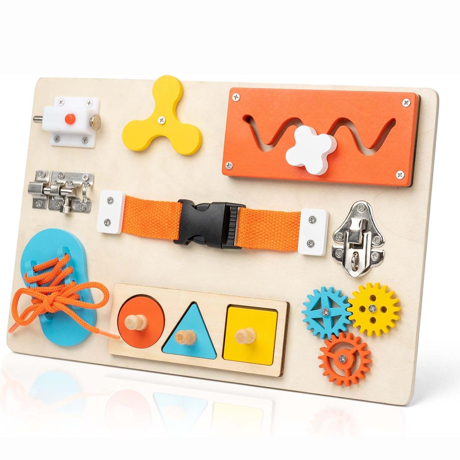 Placa ocupada montessori para  - Travel Accessories For Toddlers avaliação e preço