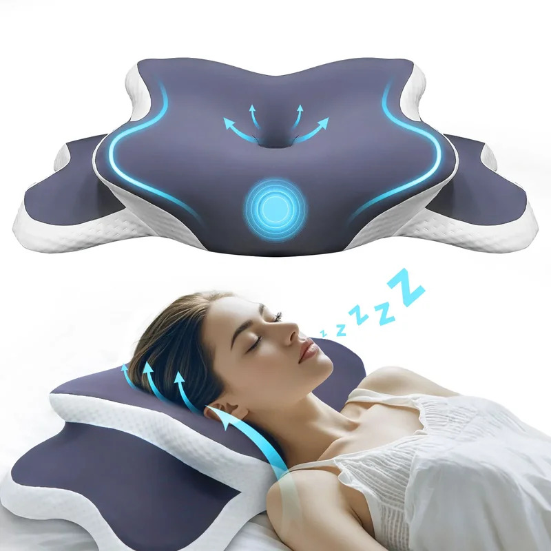 Travesseiro de Espuma Viscoelá - Neck Pillow Memory Foam avaliação e preço