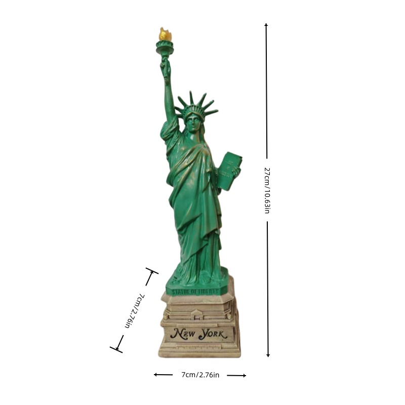 Estátua da Liberdade em resina - Travel Accessories Europe avaliação e preço
