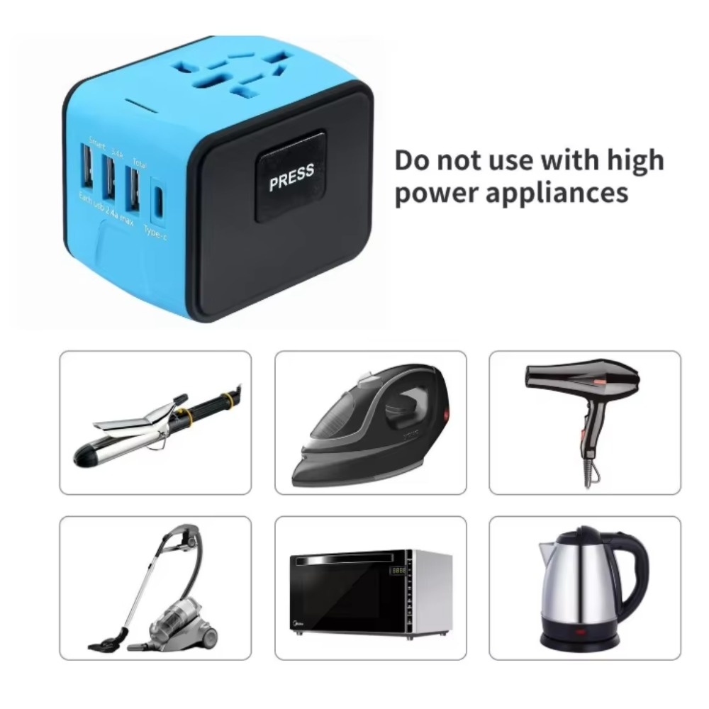 Adaptador de Viagem Universal  - Travel Accessories Europe avaliação e preço