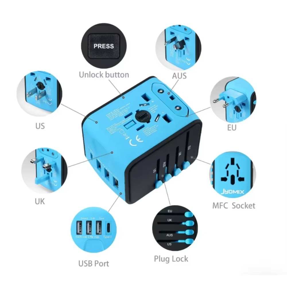 Adaptador de Viagem Universal  - Travel Accessories Europe avaliação e preço