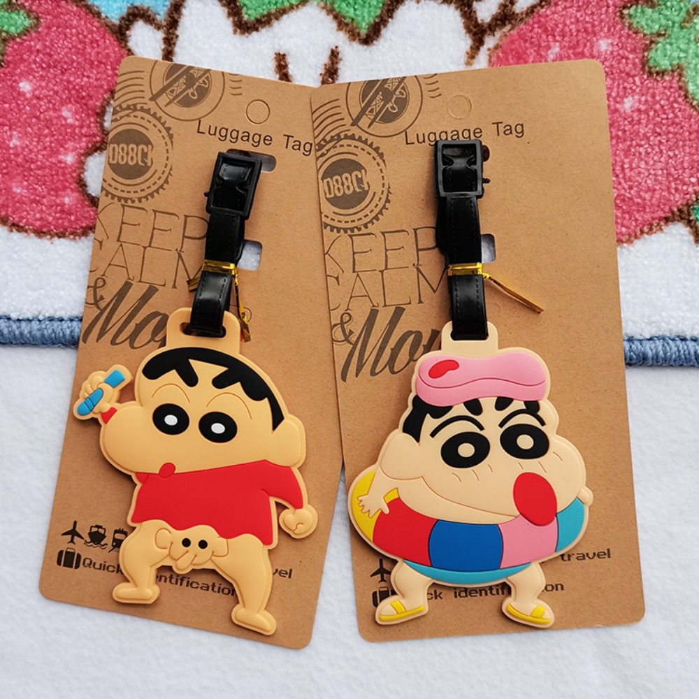 Etiqueta de bagagem Crayon Shi - Travel Accessories Girly avaliação e preço