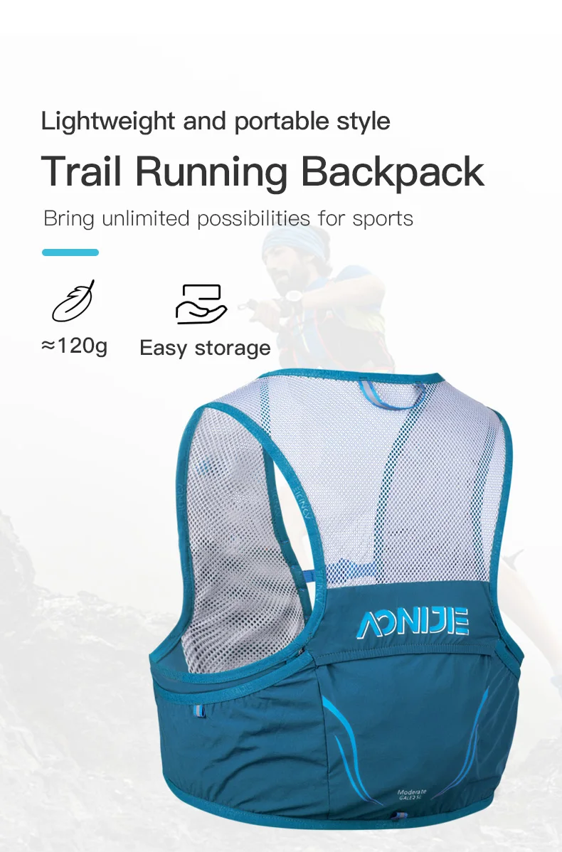 Aonijie c932s 2.5l pacote de h - Hydration Pack Backpack avaliação e preço