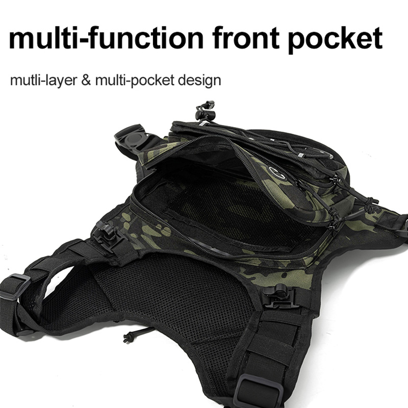 Colete Tático de Peito com Moc - Hydration Pack Backpack avaliação e preço