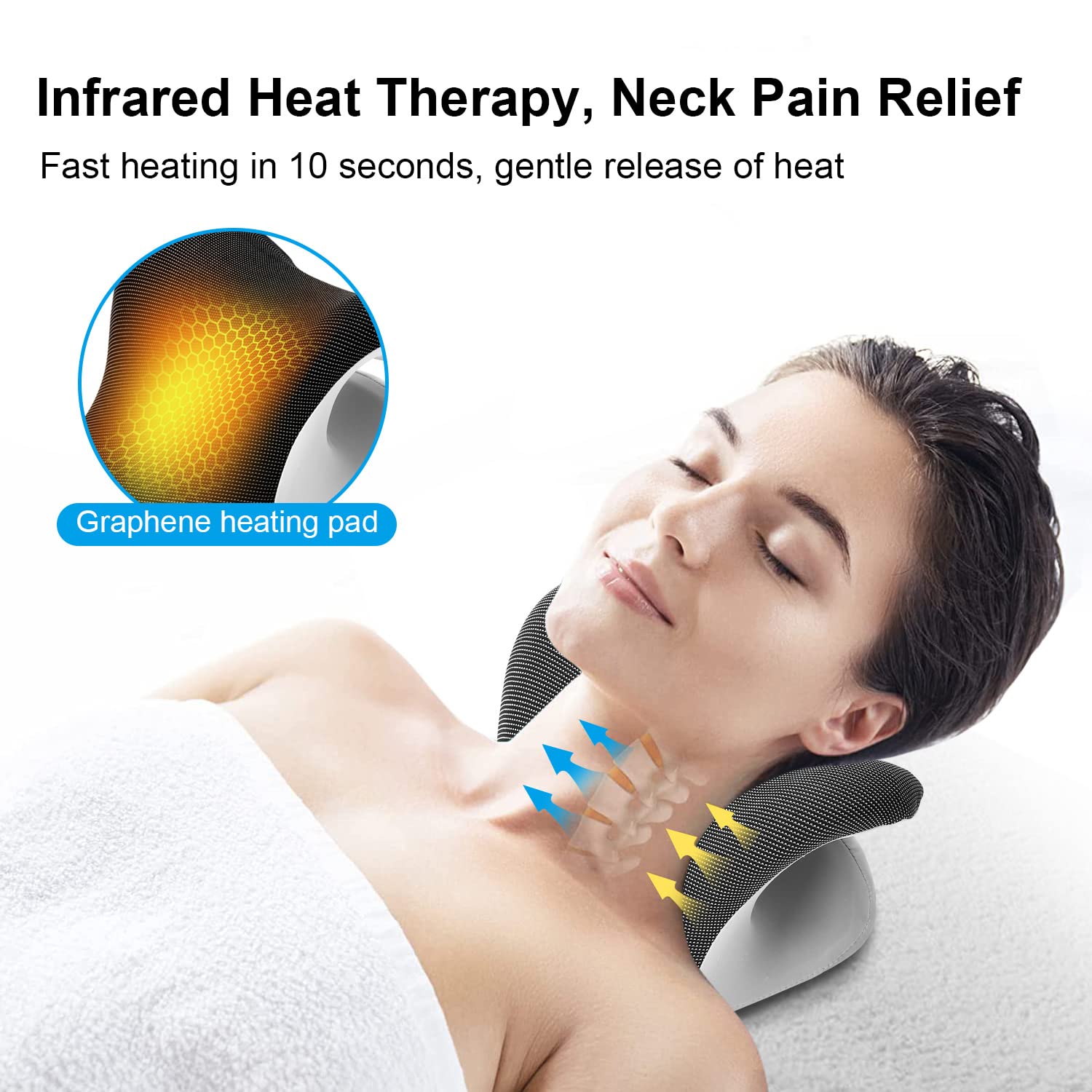 Almofada Terapêutica Aquecida  - Neck Pillow Memory Foam avaliação e preço