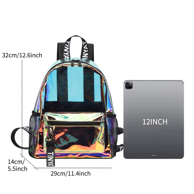 TINYAT Mochilas transparentes  - Hydration Pack Backpack avaliação e preço